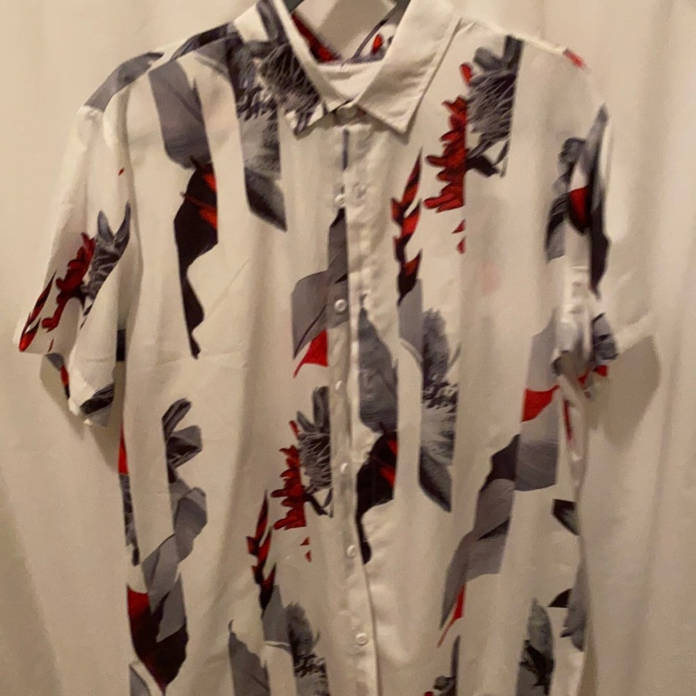 Floral pattern shirt